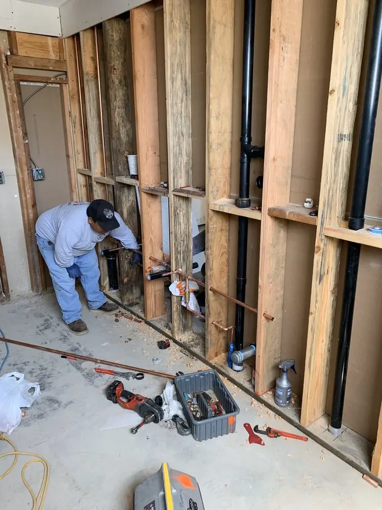 Commercial rough-in plumbing for Water Heater Replacement in Needham Heights